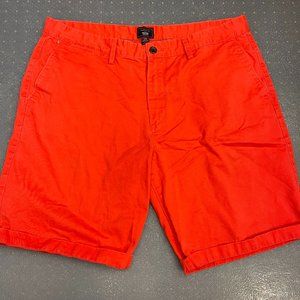 GAP KHAKIS ORANGE chino men's shorts size 38